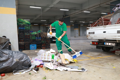 Osmangazi’de pazar biter temizlik başlar