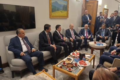 TBMM Başkanı Kurtulmuş’tan kulis ziyareti