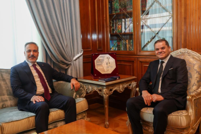Bakan Fidan, Libya Başbakanı Dibeybe ile görüştü