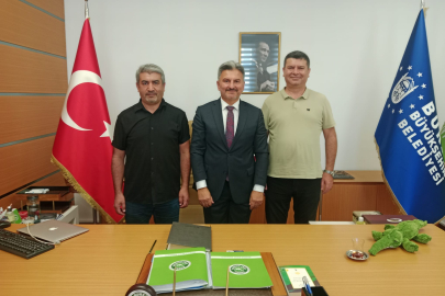 Erzincanlıoğlu’ndan Başkan Samast’a hayırlı olsun ziyareti