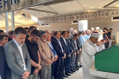 Başkan Erol'un amcası son yolculuğuna uğurlandı