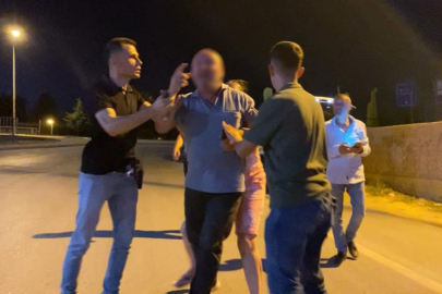 Bursa'da alkollü sürücü gazeteciye saldırdı