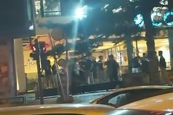 Bursa'da iki grup arasında kavga