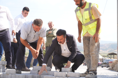 Yenişehir’de 100 bin metrekare parke taşı döşendi
