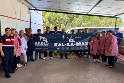 Bursa'da jandarmadan vatandaşlara KADES bilgilendirmesi