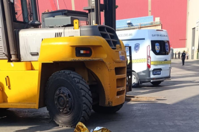Forkliftin çarptığı adam hayatını kaybetti