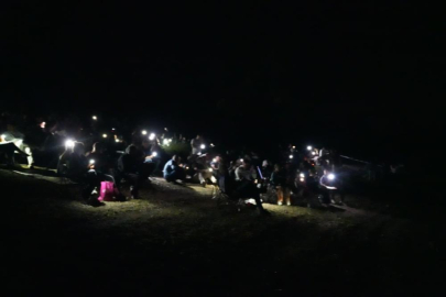 Perseid şöleni! Binlerce kişi Yenişehir’e akın etti