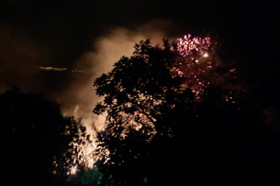 Gece saatlerinde çıkan orman yangını kontrol altında