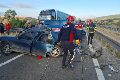 Bolu’da feci kaza: 2 ölü, 2 yaralı