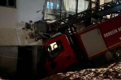 Uzman çavuş itfaiye aracının kayması sonucu hayatını kaybetti