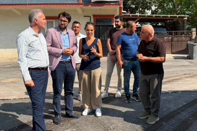 Başkan Taban çalışmaları yerinde inceledi