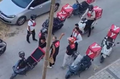 Bursa'da korsan sipariş, kuryeleri kapıya dizdi