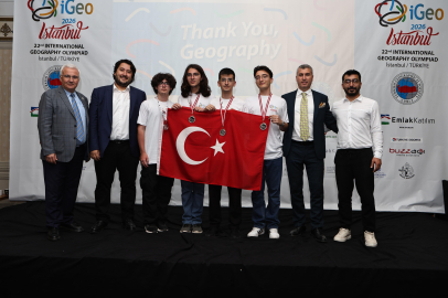 Türkiye'den Coğrafya Olimpiyatları’nda tarihi başarı