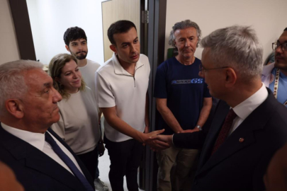 Bakan Memişoğlu'ndan Yeni Parti Milletvekili Meriç'e ziyaret
