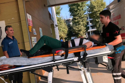 Bursa'da korkunç kaza: Küçük çocuk ağır yaralandı