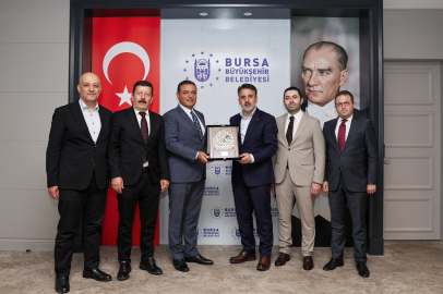 İSİAD Bursa’dan Başkan Vekili Biba'ya ziyaret