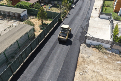 Umurbey’de 2 bin 700 ton asfalt serildi