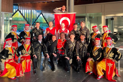 BUÜ Halk Oyunları Topluluğu Belçika’da Türkiye’yi temsil etti