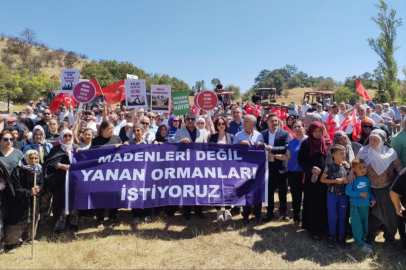 Anahtar Parti’den Bursa Ovası’nda maden eyleminde köylülere destek