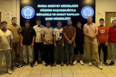 Bursa’da kaçak göçmen operasyonu: 11 kişi yakalandı, 1 şüpheli gözaltında