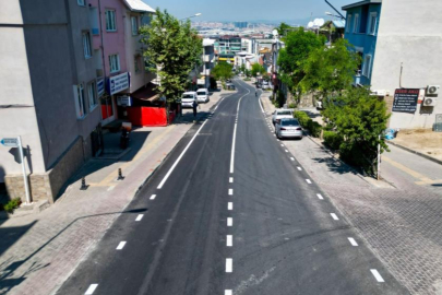 Büyükşehir Nilüfer'de Dumlupınar Caddesi'ni yeniledi
