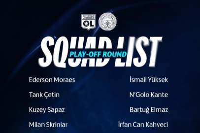 Fenerbahçe’nin Lyon maçı kamp kadrosu belli oldu