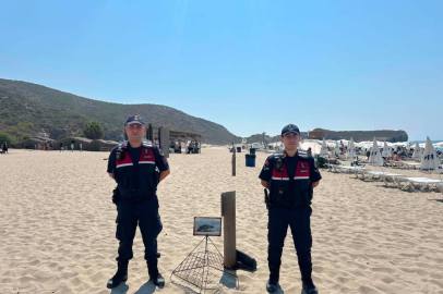 Kaş’ta Caretta Caretta yuvalama alanları jandarma korumasında