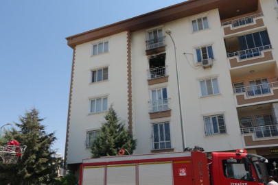 Kilis'te korkutan yangın