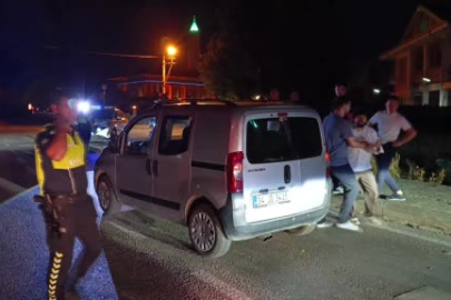 Bursa'da kazayı görüntüleyen muhabire saldırı girişimi