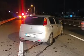 Bursa'da korkutan kaza: 1 yaralı