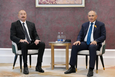 Cumhurbaşkanı Aliyev, Paşinyan ile Bişkek’de görüştü