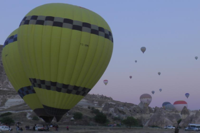 Kapadokya’da balonlar 3 gündür gökyüzüne yükselemiyor