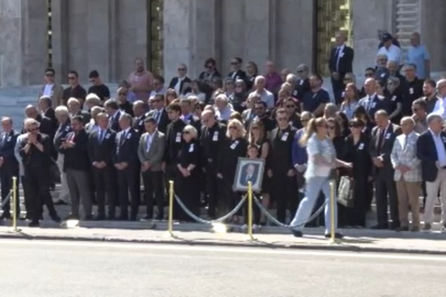 Mehmet Cevdet Selvi için TBMM'de cenaze töreni