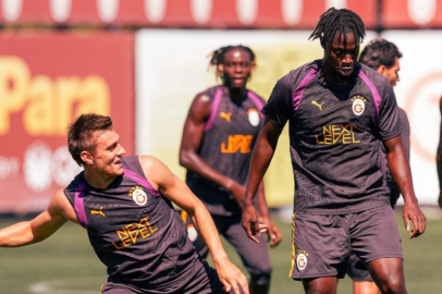 Galatasaray, Sporting maçı hazırlıklarını sürdürdü