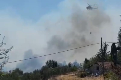 Burdur'da orman yangını