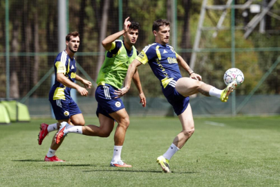 Fenerbahçe'de Roma maçı hazırlıkları devam etti