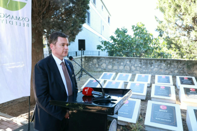 Başkan Aydın: “Aziz şehitlerimizin hatırasını yaşatmaya ant içtik”
