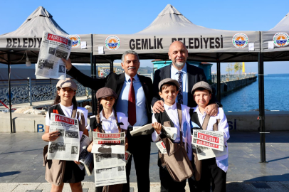 Gemlik Kurtuluş Günü'nde tek yürek