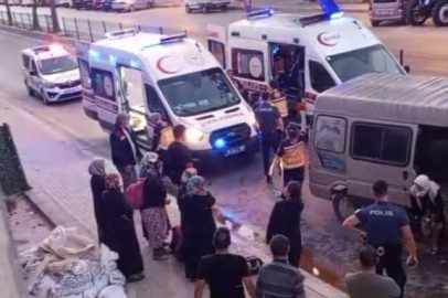 Bursa'da 10 kişinin yaralandığı kaza kameraya yansıdı