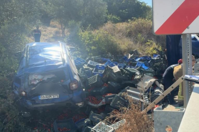 Bursa'da virajı alamayan kamyon can aldı: 1 ölü, 1 yaralı