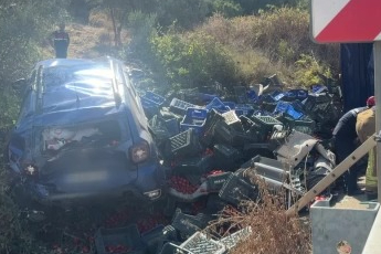 Bursa'da virajı alamayan kamyon can aldı: 1 ölü, 1 yaralı