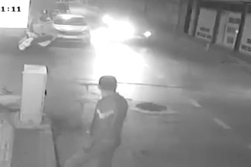 Bursa'da korkutan kaza: 2 yaralı