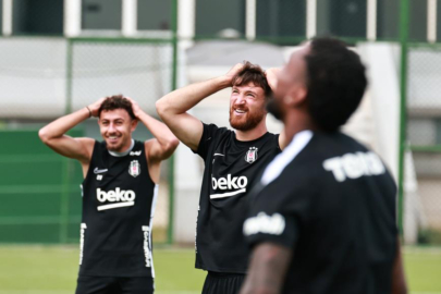 Beşiktaş, Marsilya maçı hazırlıklarını sürdürdü