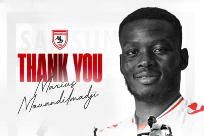 Samsunspor'da Mouandilmadji takımdan ayrıldı