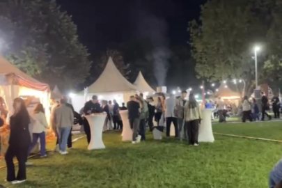Bursa Gastronomi Festivali'nde akşam yoğunluğu