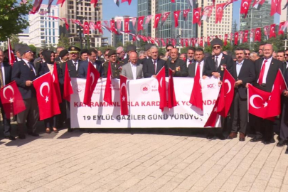Bursa'da 19 Eylül Gaziler Günü'nde şehitler ve gaziler anıldı