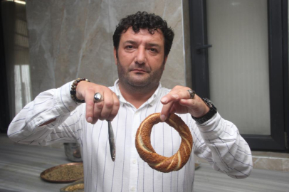 Sonunda bu da oldu: Karşınızda hamsili simit