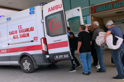 İnegöl'de sobadan sızan gaz bir çifti hastanelik etti
