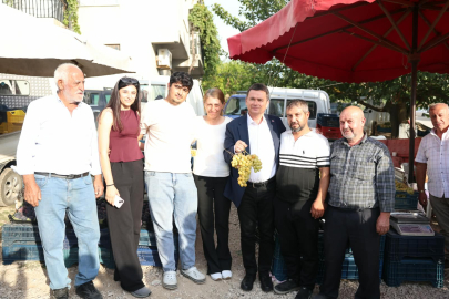Osmangazi’de üzüm bereketi festivalle taçlandı
