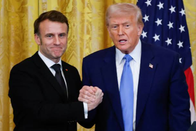 Macron ve Trump'tan 'Ukrayna ve Kızıldeniz' görüşmesi